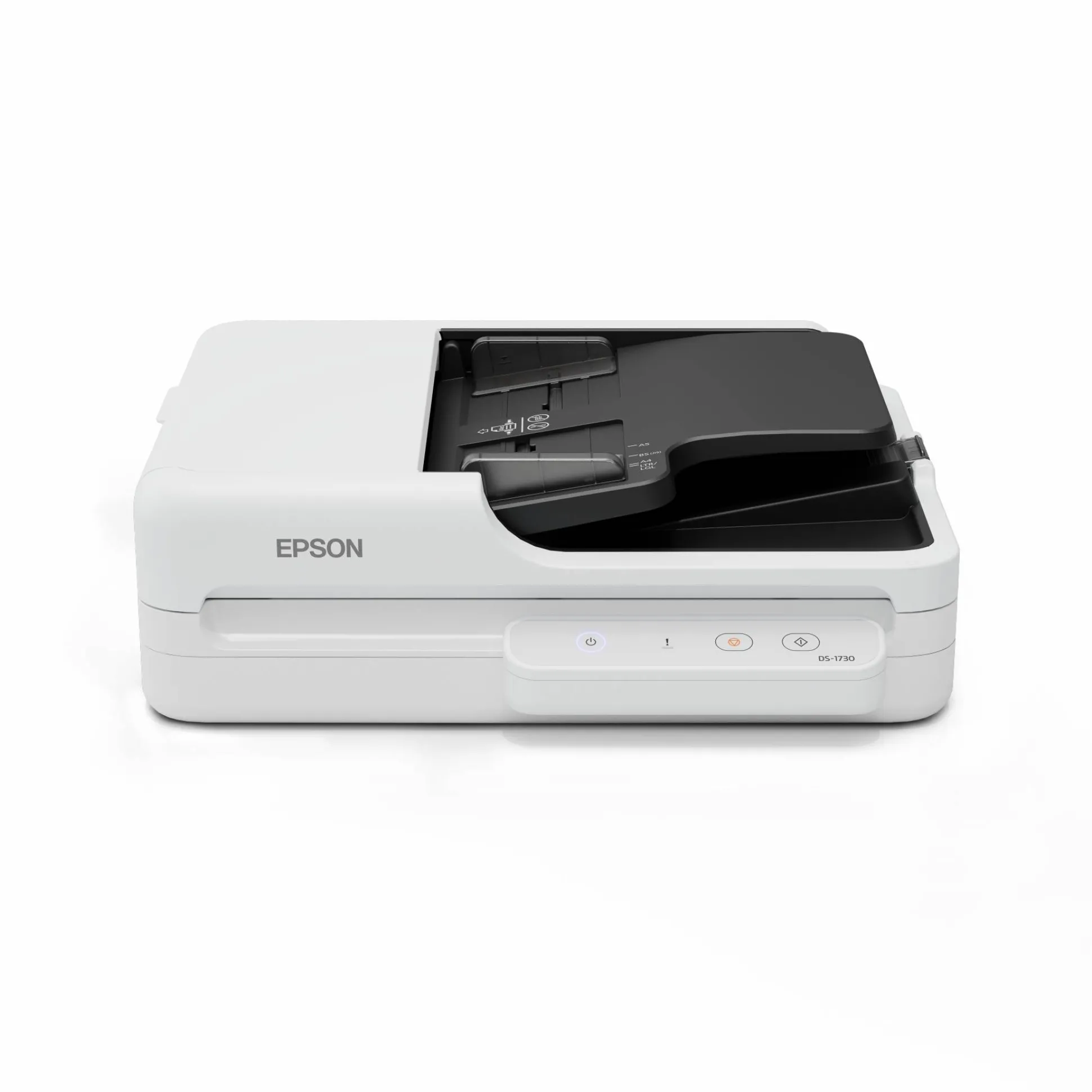 Scanner à plat compact WorkForce DS-1730 pour les petites entreprises et les bureaux à domicile.