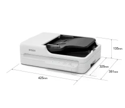 Scanner à plat compact WorkForce DS-1730 pour les petites entreprises et les bureaux à domicile.