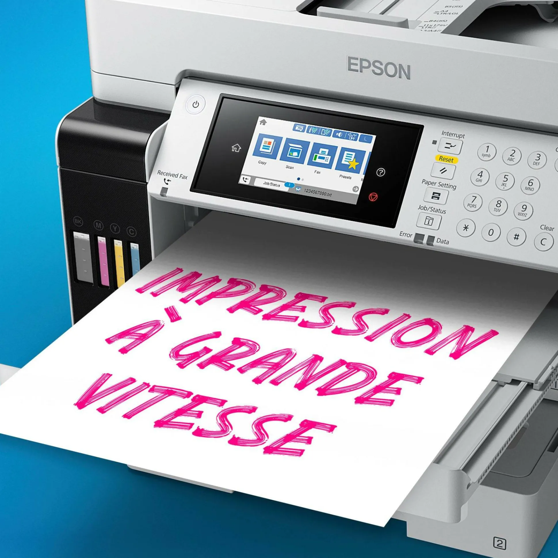 Solution d’impression A3+ EcoTank Pro ET-16685 avec Wi-Fi, réservoirs d’encre et prise en charge PCL