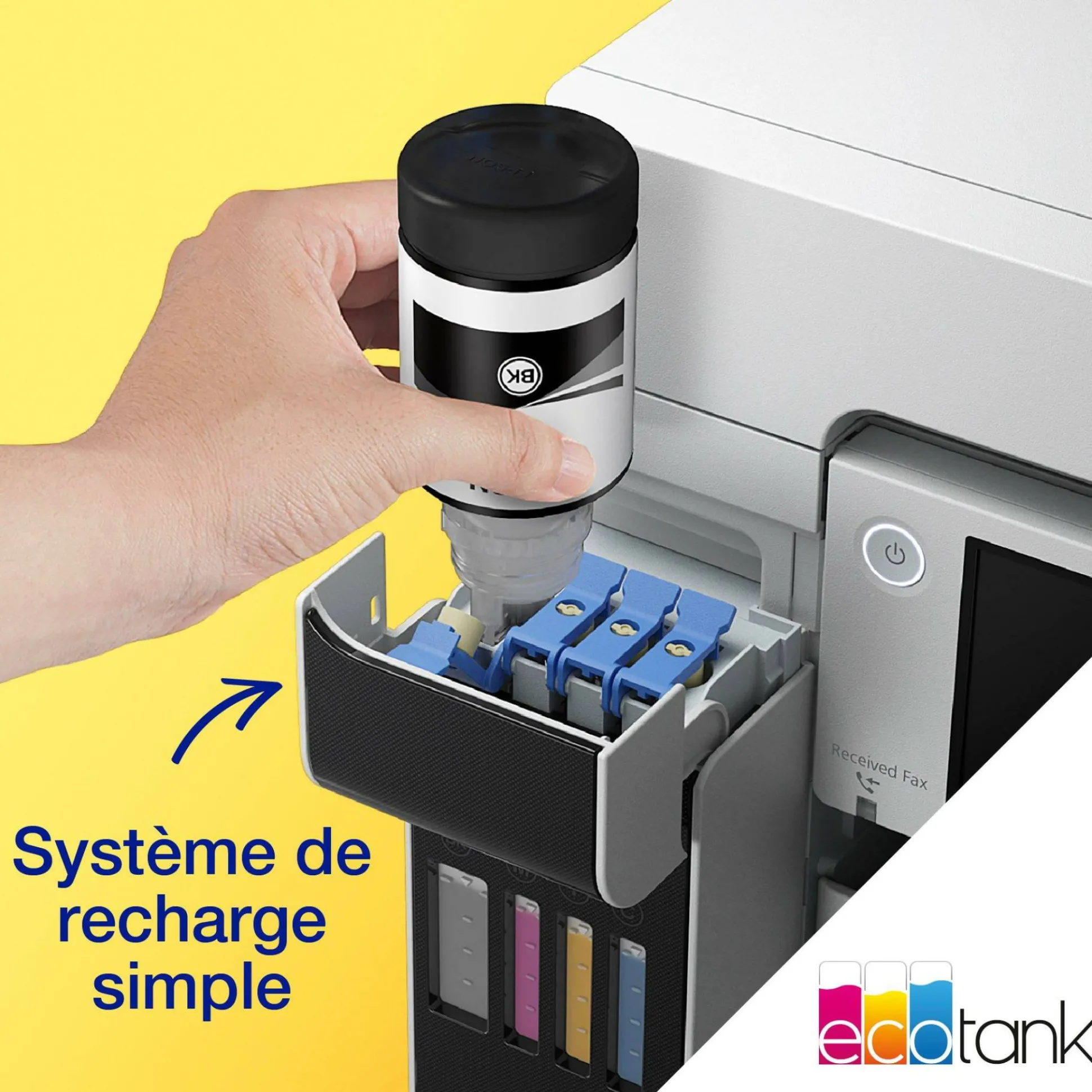 Solution d’impression A3+ EcoTank Pro ET-16685 avec Wi-Fi, réservoirs d’encre et prise en charge PCL