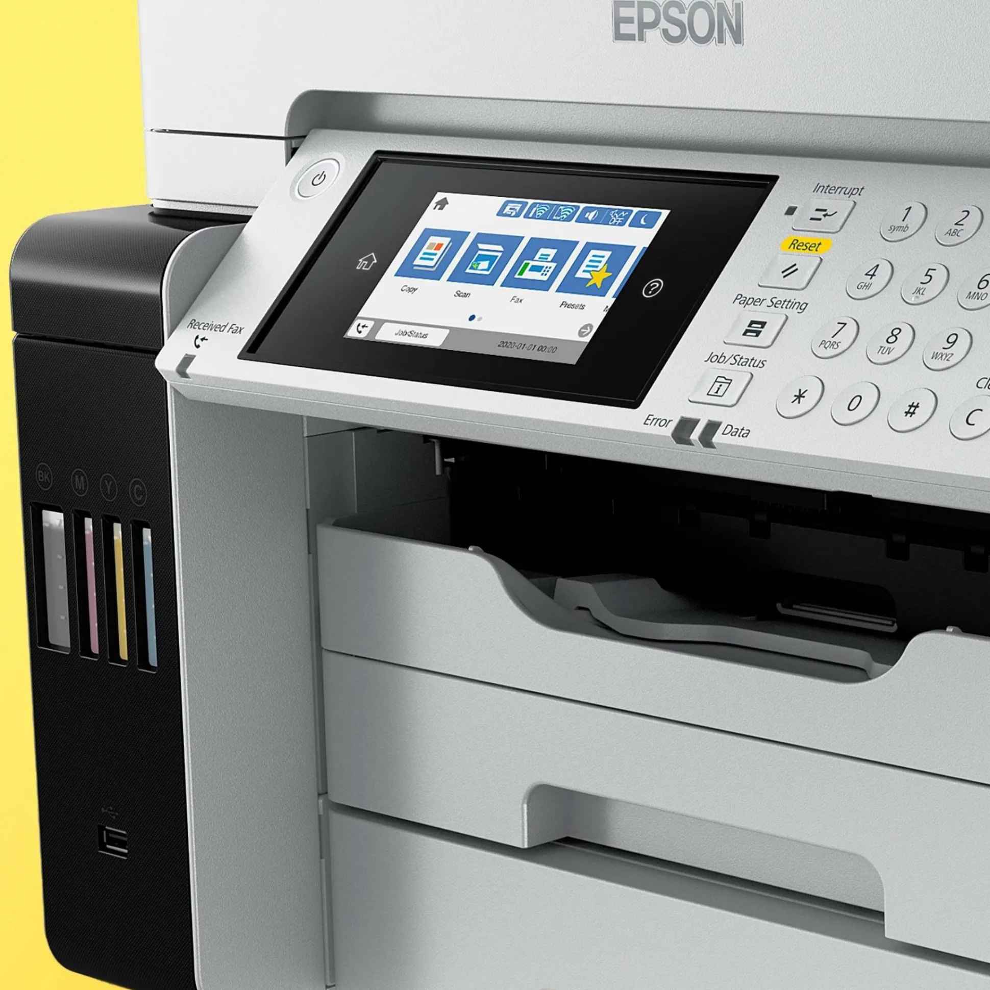 Solution d’impression A3+ EcoTank Pro ET-M16685 avec Wi-Fi, réservoirs d’encre et prise en charge PCL
