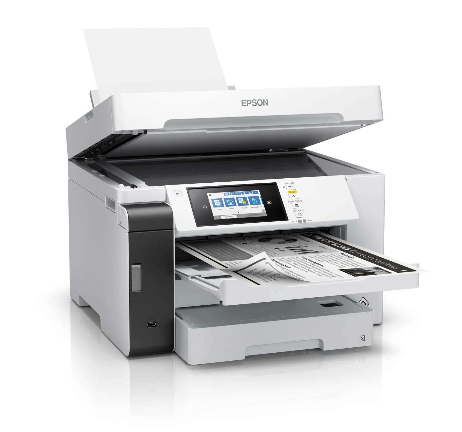 Solution d’impression A3+ EcoTank Pro ET-M16685 avec Wi-Fi, réservoirs d’encre et prise en charge PCL