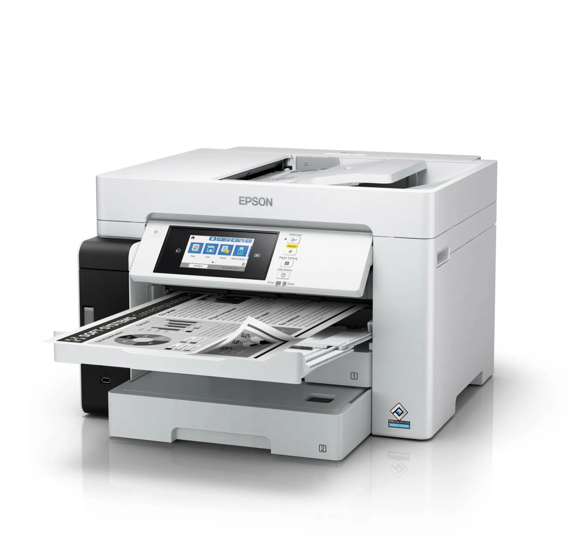 Solution d’impression A3+ EcoTank Pro ET-M16685 avec Wi-Fi, réservoirs d’encre et prise en charge PCL