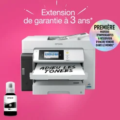 Solution d’impression A3+ EcoTank Pro ET-M16685 avec Wi-Fi, réservoirs d’encre et prise en charge PCL