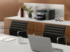 Solution d’impression A4 Wi-Fi EcoTank ET-3950 équipée de réservoirs d’encre, avec jusqu’à 3 ans d’encre inclus