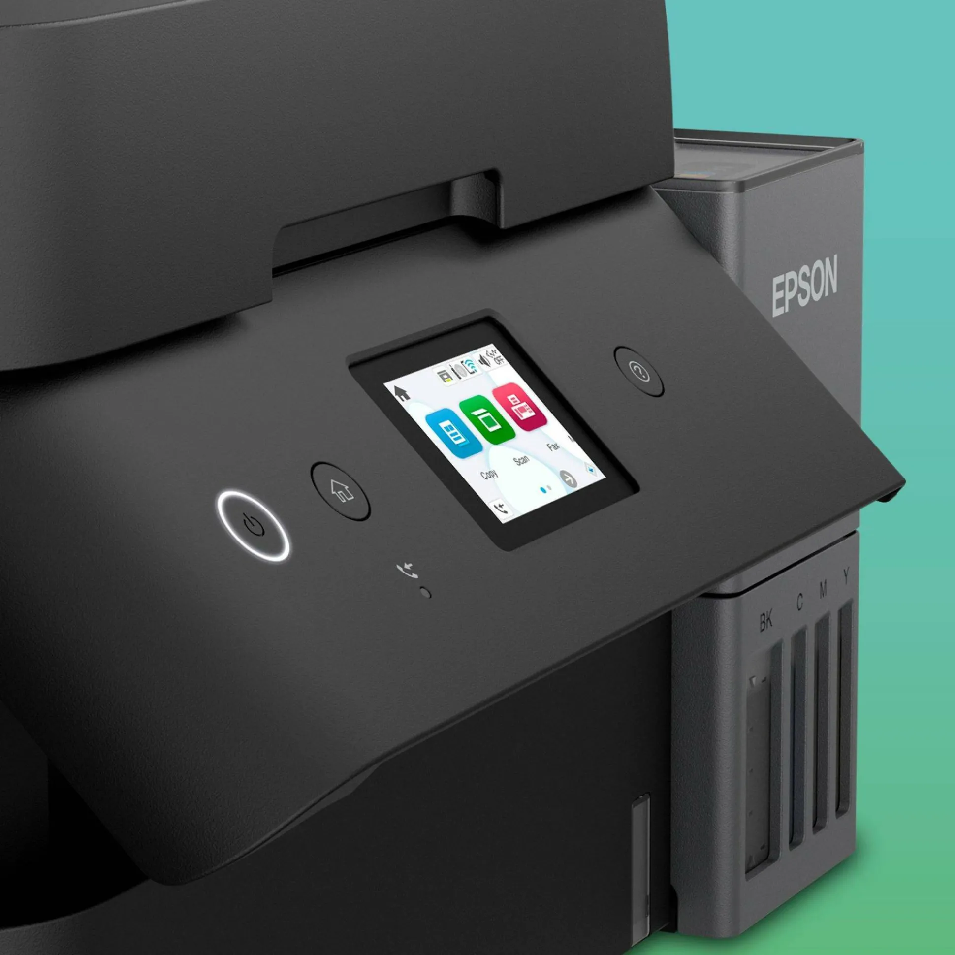 Solution d’impression A4 Wi-Fi EcoTank ET-4955 équipée de réservoirs d’encre, avec jusqu’à 3 ans d’encre inclus