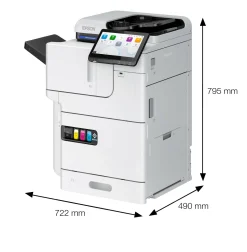 Solution d’impression couleur A4 WorkForce Enterprise AM-C550z avec module de finition interne