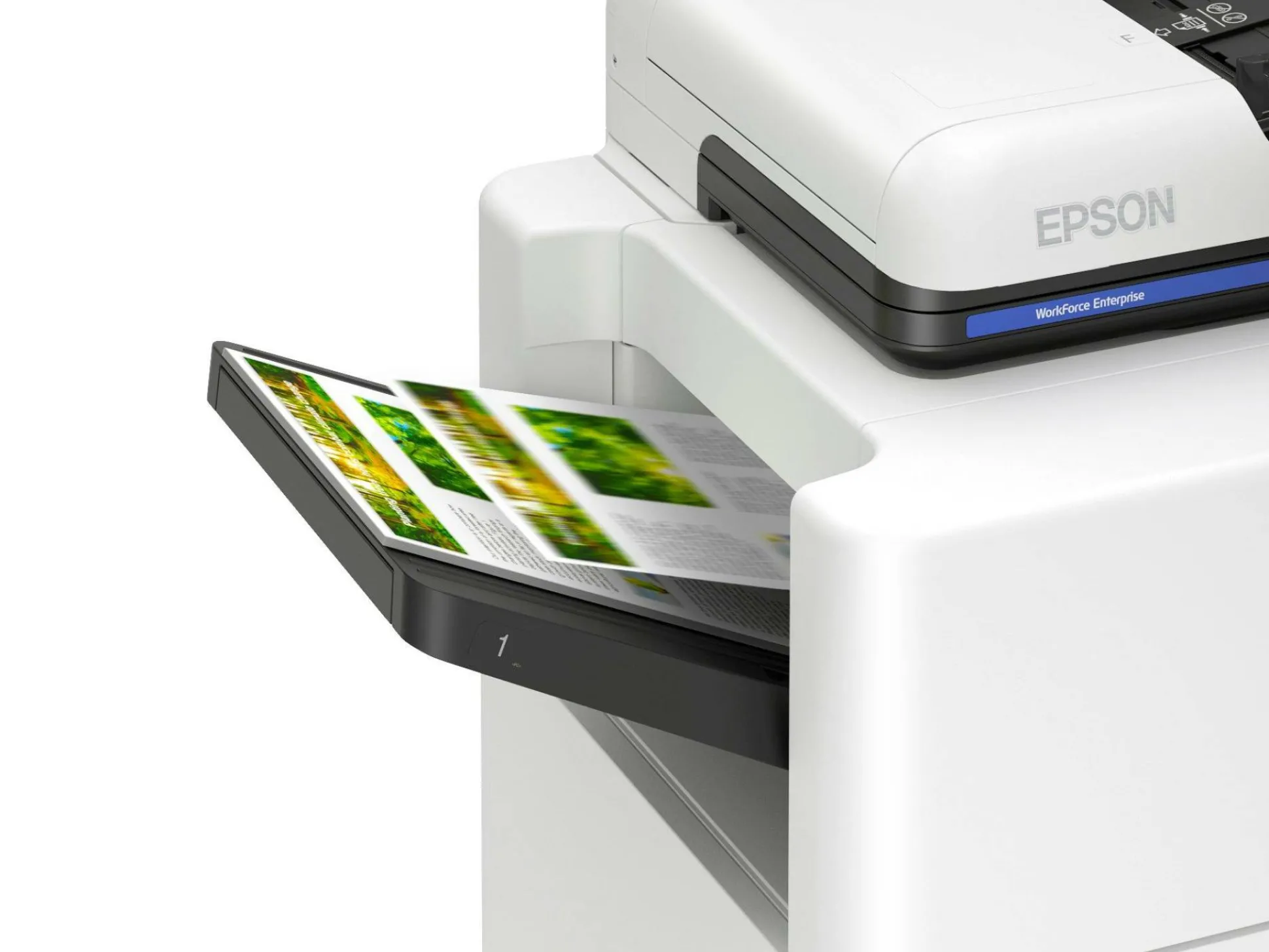 Solution d’impression couleur A4 WorkForce Enterprise AM-C550z avec module de finition interne
