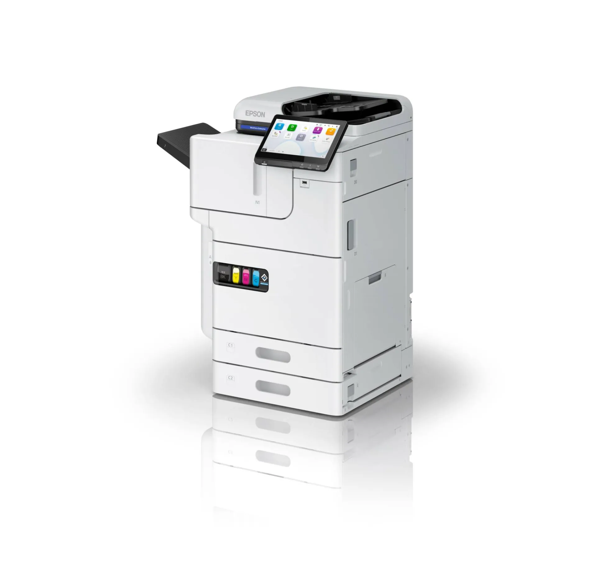 Solution d’impression couleur A4 WorkForce Enterprise AM-C550z avec module de finition interne