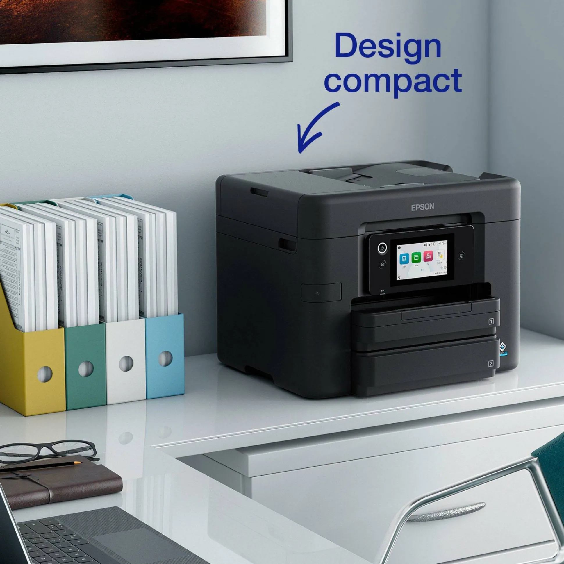 Solution d’impression Jet d’Encre A4 sans fil WorkForce Pro WF-4930 et 6 mois d’approvisionnement en encre offerts avec l’abonnement à ReadyPrint*