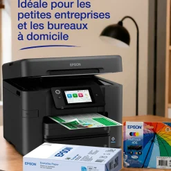 Solution d’impression Jet d’Encre A4 sans fil WorkForce Pro WF-4930 et 6 mois d’approvisionnement en encre offerts avec l’abonnement à ReadyPrint*