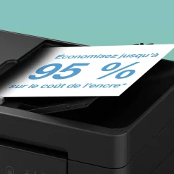 Solution d’impression multifonction A4 Wi-Fi et AirPrint EcoTank ET-4905 équipée de réservoirs d’encre, d’un écran LCD et d’un chargeur automatique de documents, avec jusqu’à 3 ans d’encre inclus
