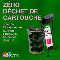 Solution d’impression multifonction A4 Wi-Fi et AirPrint EcoTank ET-2926 équipée de réservoirs d’encre, écran LCD et jusqu’à 3 ans d’encre inclus