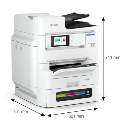 Solution d’impression multifonction professionnelle WorkForce Pro EM-C8101RDWF A3 couleur RIPS à haute capacité d’encre et à faible coût total de possession