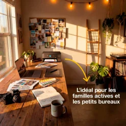 Solution d’impression multifonction A4 Wi-Fi et AirPrint EcoTank ET-2927 équipée de réservoirs d’encre, écran LCD et jusqu’à 3 ans d’encre inclus