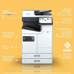 WorkForce Enterprise AM-M5500 A3 monochrome, compacte avec une faible consommation électrique1