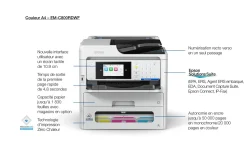 WorkForce Pro EM-C800RDWF Printer